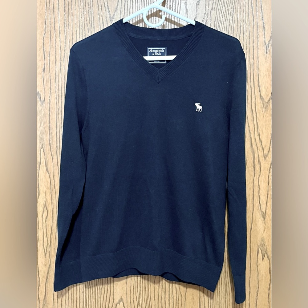 Navy Abercrombie & Fitch Men’s Sweater
